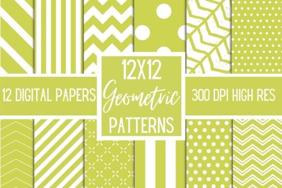 Download Green Sheen Geometric Patterns - Sheen Collection