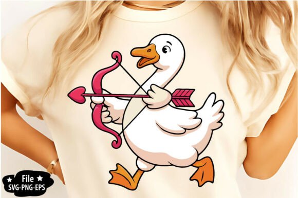 Download Cute Valentine Goose SVG, PNG, EPS - Premium Resources