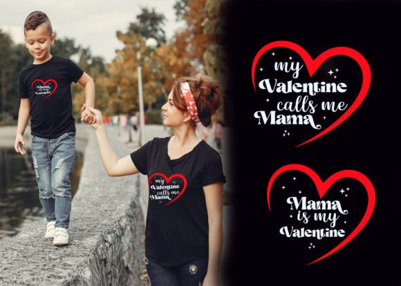 Download Matching Mom &amp; Cute Valentine - Premium Resources