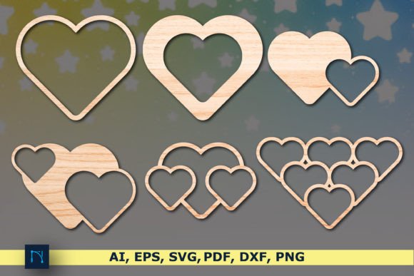 Download Cute Valentine Heart SVG Cut File Bundle - Premium Resources