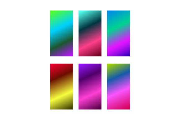 Download Set of Colorful Gradient Background Art - Colorful Collection
