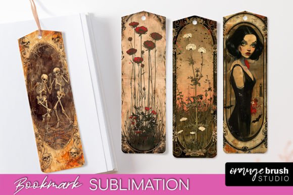 Download Vintage Halloween Scrapbook Bookmark PNG - Halloween scrapbook Collection